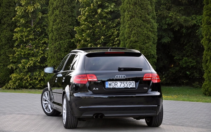 Audi A3 cena 44900 przebieg: 199895, rok produkcji 2011 z Moryń małe 704